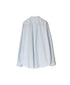 NVL2531CB 60s ORGANIC CAMBRIC BANDED COLLAR L/SL OVERSIZED SHIRT
