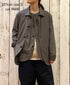 NVL2501CP 40s ORGANIC POPLIN SIDE VENTS REGULAR COLLAR JACKET