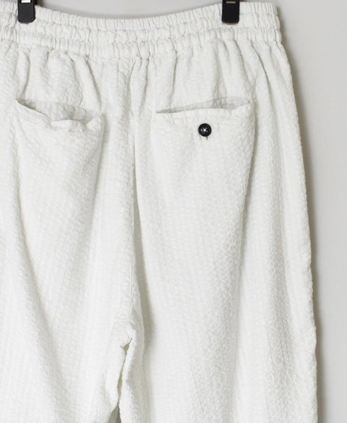 NVL2503SPD SEERSUCKER PLAIN OVERDYE EASY PANTS