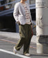 NAM1407 COTTON QUILT NO COLLAR JACKET