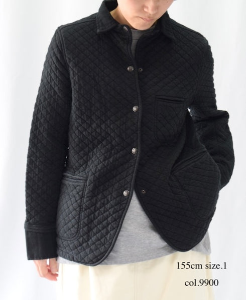 NAM0202BP COTTON QUILT SHIRTS COLLAR JACKET