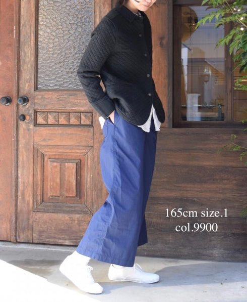 NAM0202BP COTTON QUILT SHIRTS COLLAR JACKET