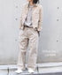 NAM0202BP COTTON QUILT SHIRTS COLLAR JACKET