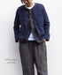 NAM1407 COTTON QUILT NO COLLAR JACKET