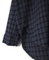 INHT2603CCD COTTON CHECK OVERDYE HENLEY NECK SHIRT