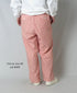 NVL2523 POPLIN STRIPE EASY PANTS