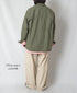 GNAM2612 COTTON/LINEN HERRINGBONE ONE-TUCK PNATS