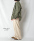 GNAM2612 COTTON/LINEN HERRINGBONE ONE-TUCK PNATS