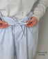 NVL2523 POPLIN STRIPE EASY PANTS