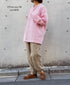 NVL2613 POPLIN STRIPE BANDED COLLAR L/SL SHIRT