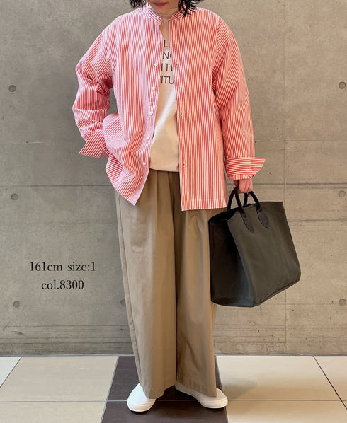 GNMDS2502CW COTTON DYED WEATHER 2TUCK WIDE EASY PANTS