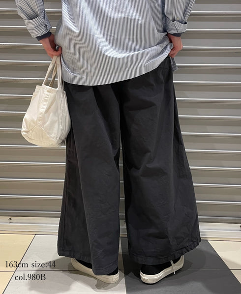 NHT1713TC LIGHT WEIGHT COTTON OVERDYE EASY PANTS