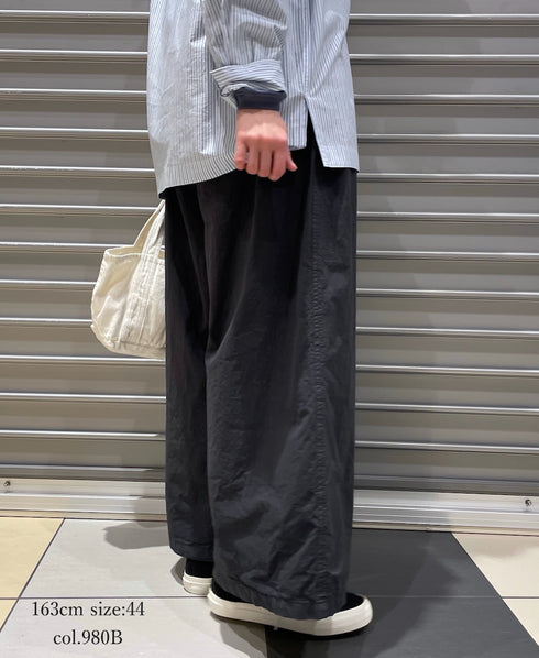 NHT1713TC LIGHT WEIGHT COTTON OVERDYE EASY PANTS