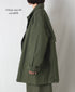 NHT2352TC LIGHT WEIGHT COTTON OVERDYE BALMACAAN SHORT COAT