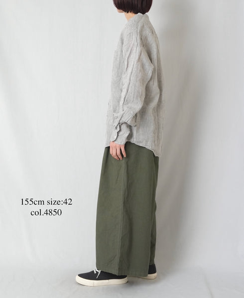 NHT1713TC LIGHT WEIGHT COTTON OVERDYE EASY PANTS