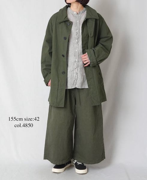 NHT1713TC LIGHT WEIGHT COTTON OVERDYE EASY PANTS