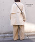 NHT2352TC LIGHT WEIGHT COTTON OVERDYE BALMACAAN SHORT COAT