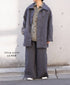 NHT2352TC LIGHT WEIGHT COTTON OVERDYE BALMACAAN SHORT COAT
