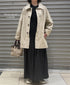 NHT2352TC LIGHT WEIGHT COTTON OVERDYE BALMACAAN SHORT COAT