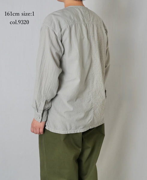 MDSH2601BD 80s ORGANIC COTTON ( BIG CHECK x SMALL CHECK ) OVERDYE PULLOVER SHIRT (BALL BUTTON)