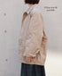 NHT2602PAI REYCLED NYLON BALMACAAN SHORT COAT WITH GUSSETED POCKET