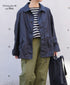 NHT2602PAI REYCLED NYLON BALMACAAN SHORT COAT WITH GUSSETED POCKET