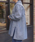 ISNAM2605CB NAVY (INDIGO) CHAMBRAY WORK GATHERED SHIRT