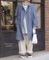 GNAM2612 COTTON/LINEN HERRINGBONE ONE-TUCK PNATS