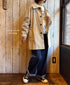 NHT2352TC LIGHT WEIGHT COTTON OVERDYE BALMACAAN SHORT COAT