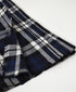 NOD2601 IRISH LINEN LOW WAIST ACCORDION LONG KILT LENGTH 80㎝ (WITH PIN)