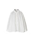 INAM2622 60s COTTON LAWN WASH WORK GATHERED SHIRT