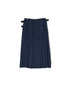 NOD0901 ILISH LINEN LOW WAIST PLEATS WRAP SKIRT LENGTH 80cm (WITH PIN)