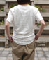 GMDSH2621 COTTON/LINEN SINGLE JERSEY CREW NECK T-SHIRTS