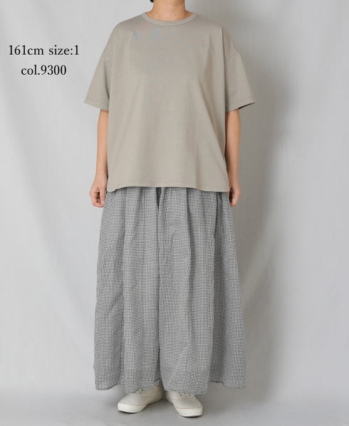 AMDS2601 COTTON JERSEY CREW-NECK T-SHIRT
