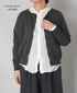 NNSL26012 14GG 1PLY HIGH TWIST COTTON CREW-NECK CARDIGAN