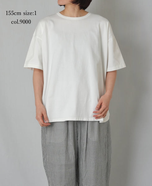 AMDS2601 COTTON JERSEY CREW-NECK T-SHIRT