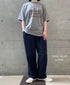 INHT2613CLD COTTON LINEN PLAIN OVERDYE EASY PANTS