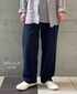 INHT2613CLD COTTON LINEN PLAIN OVERDYE EASY PANTS