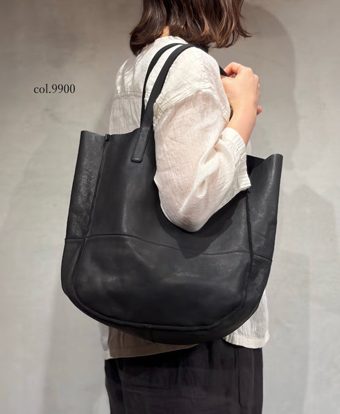 SVMDSH2511 COW LEATHER TOTE BAG
