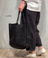 SVMDSH2511 COW LEATHER TOTE BAG