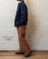 INHT2613CLD COTTON LINEN PLAIN OVERDYE EASY PANTS