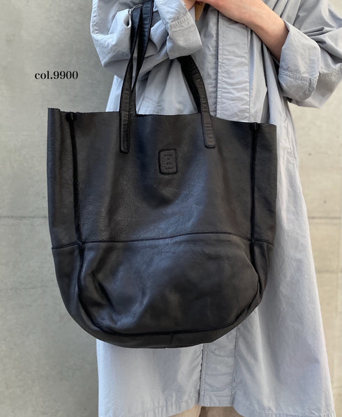 SVMDSH2511 COW LEATHER TOTE BAG