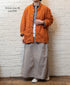 INHT2602CP 60s COTTON POPLIN OVERDYE STAND COLLAR COVERALL