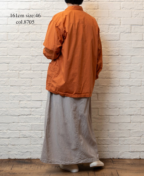 INHT2602CP 60s COTTON POPLIN OVERDYE STAND COLLAR COVERALL