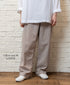 INHT2613CLD COTTON LINEN PLAIN OVERDYE EASY PANTS