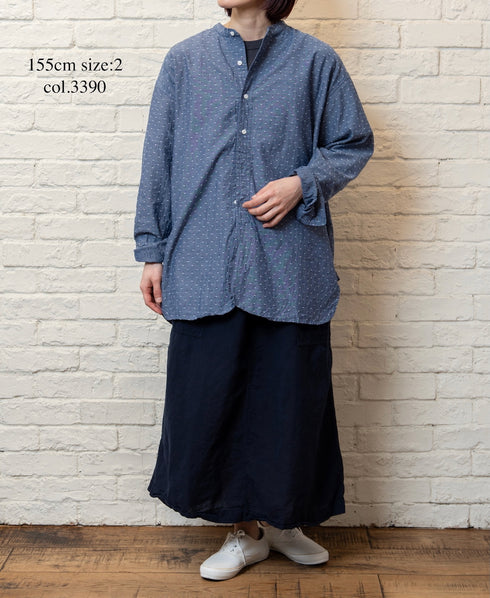INAM2621CB DOBIE CHAMBRAY WASH UTILITY SHIRT