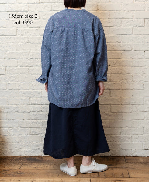 INAM2621CB DOBIE CHAMBRAY WASH UTILITY SHIRT