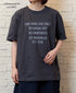 ANHT2601P01 CREW NECK T-SHIRT "WORK USE ONLY"PRINT