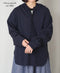 INHT2604CP 60s COTTON POPLIN OVERDYE HOODED PULLOVER SHIRT