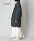 NVL2601LD 50s LINEN PLAIN (OVERDYE) TAILORED LONG JACKET